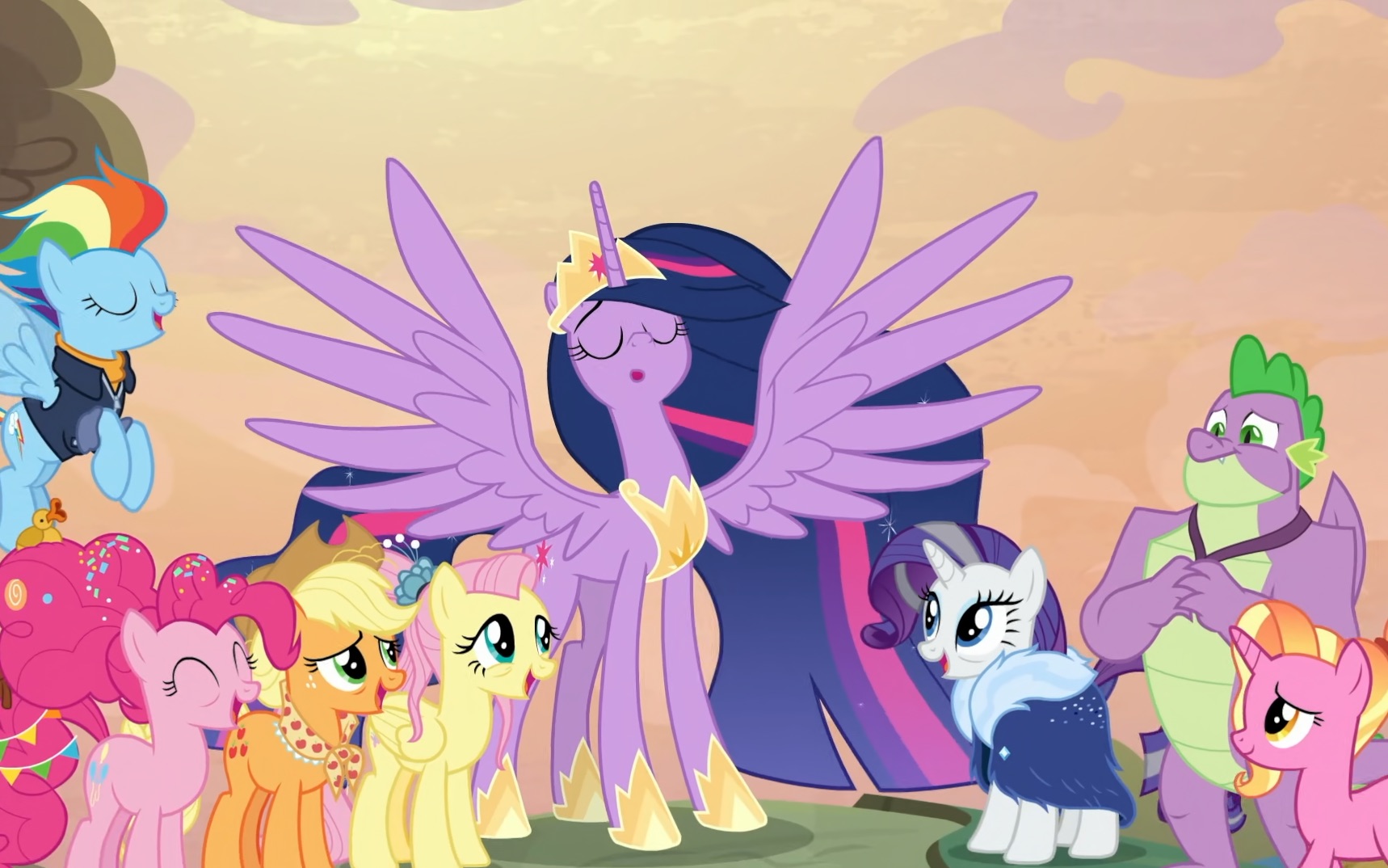原版补帧+母带终曲The Magic of Friendship Grows 《友谊在成长》MLP 最后的一首歌