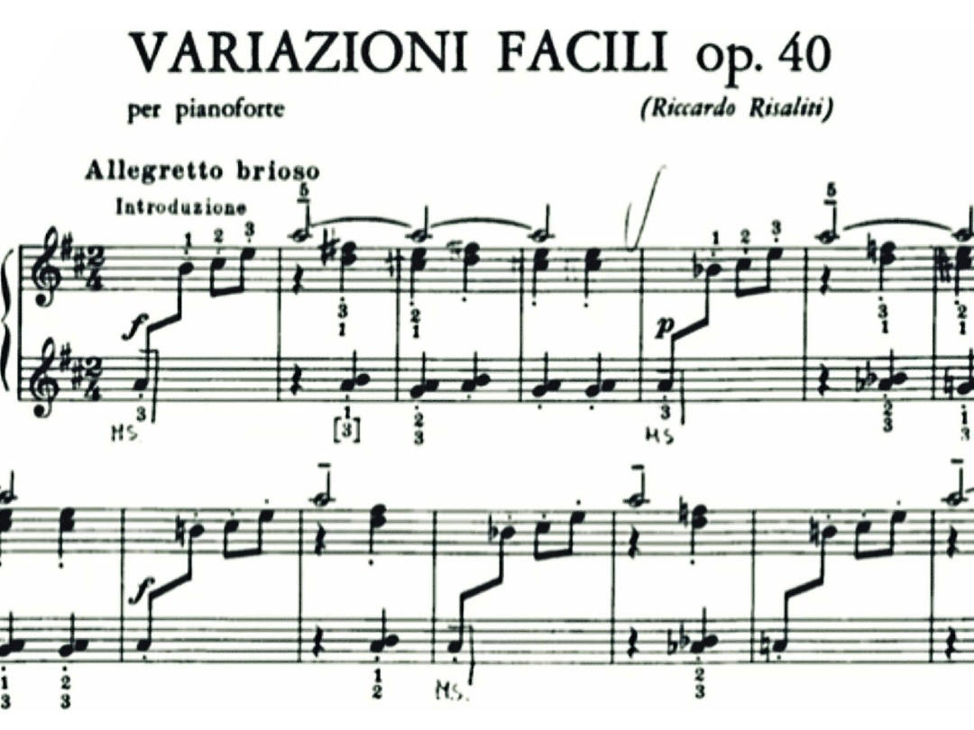 【卡巴列夫斯基】两首变奏曲 Op.40 Kabalevsky 2 variations