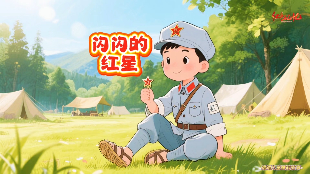 儿童睡前故事《闪闪的红星》