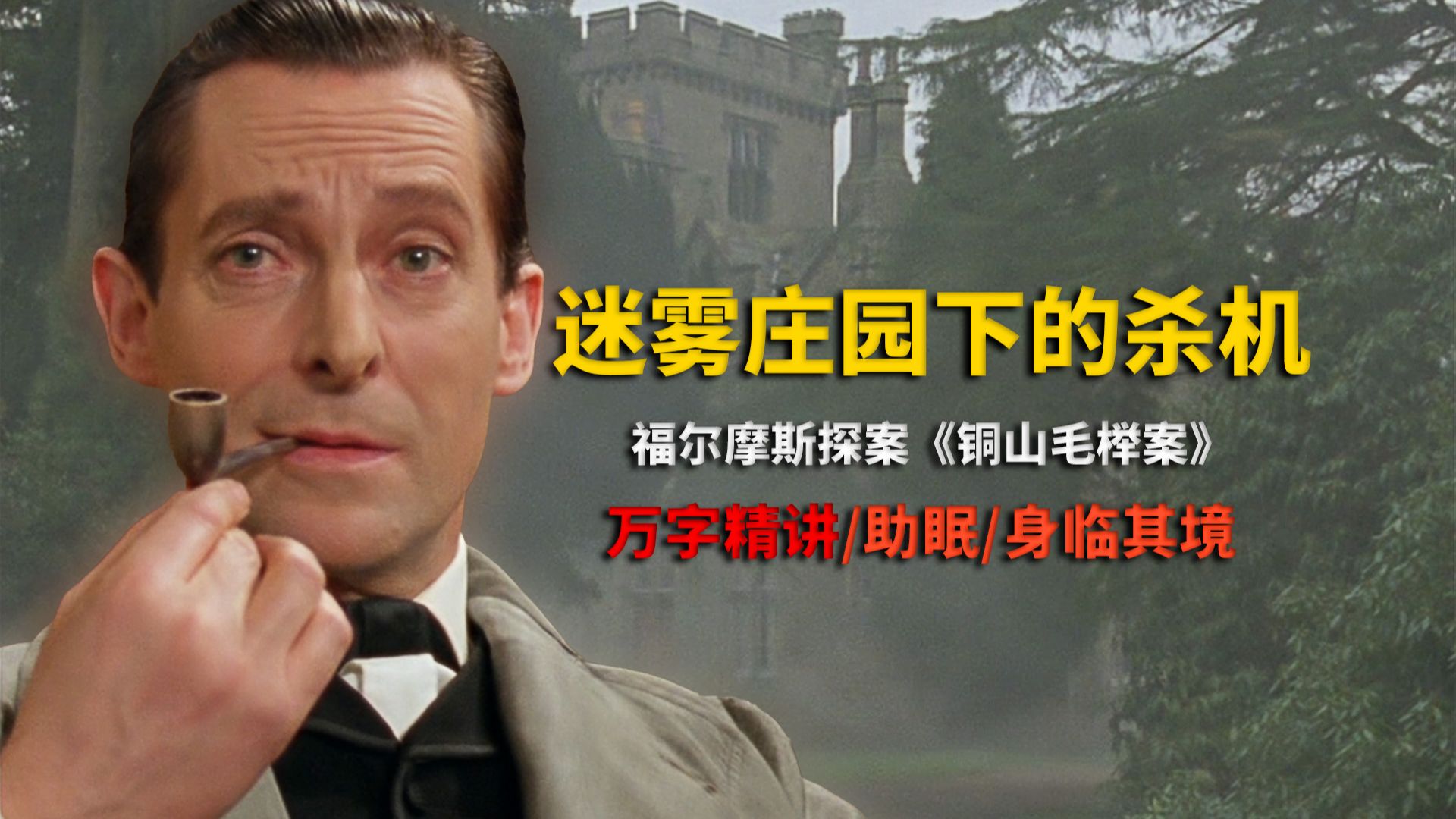 全程无人死亡！却令人细思极恐！迷雾山庄下的窒息谜案！22分钟全面解读《铜山毛榉案》