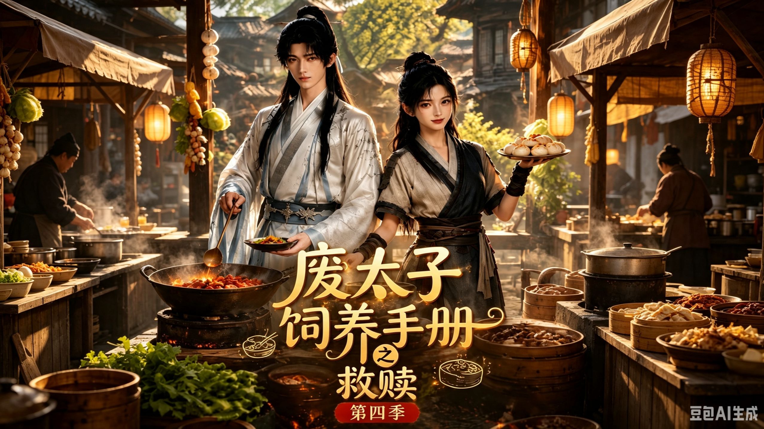 【1-4季】废太子饲养手册之救赎第四季，太子被贬流放打断腿，贴身婢女苦哈哈照顾连温饱都成问题