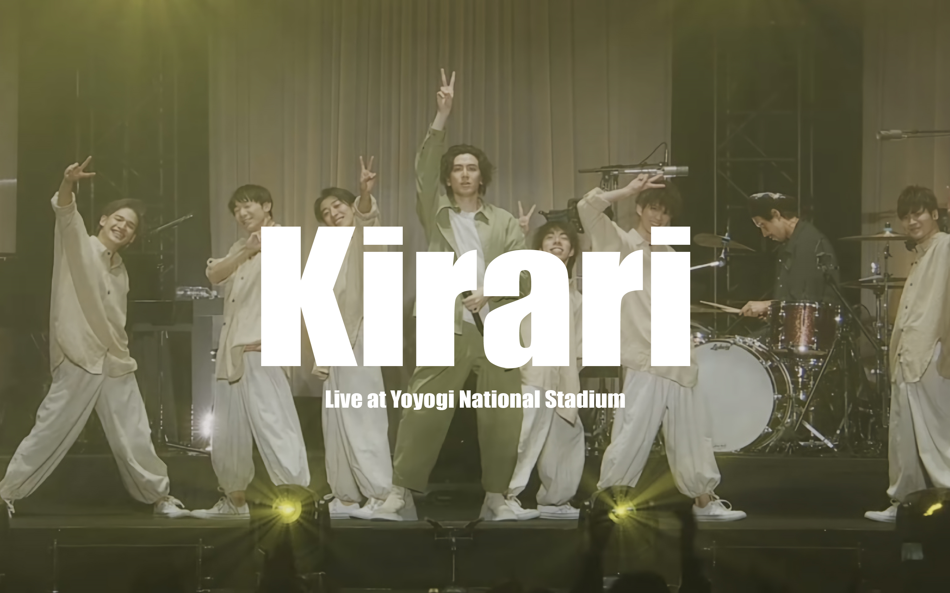【中字Live】藤井风「きらり（Kirari）」Live at Yoyogi National Stadium | 藤井牌吹风机地字幕组