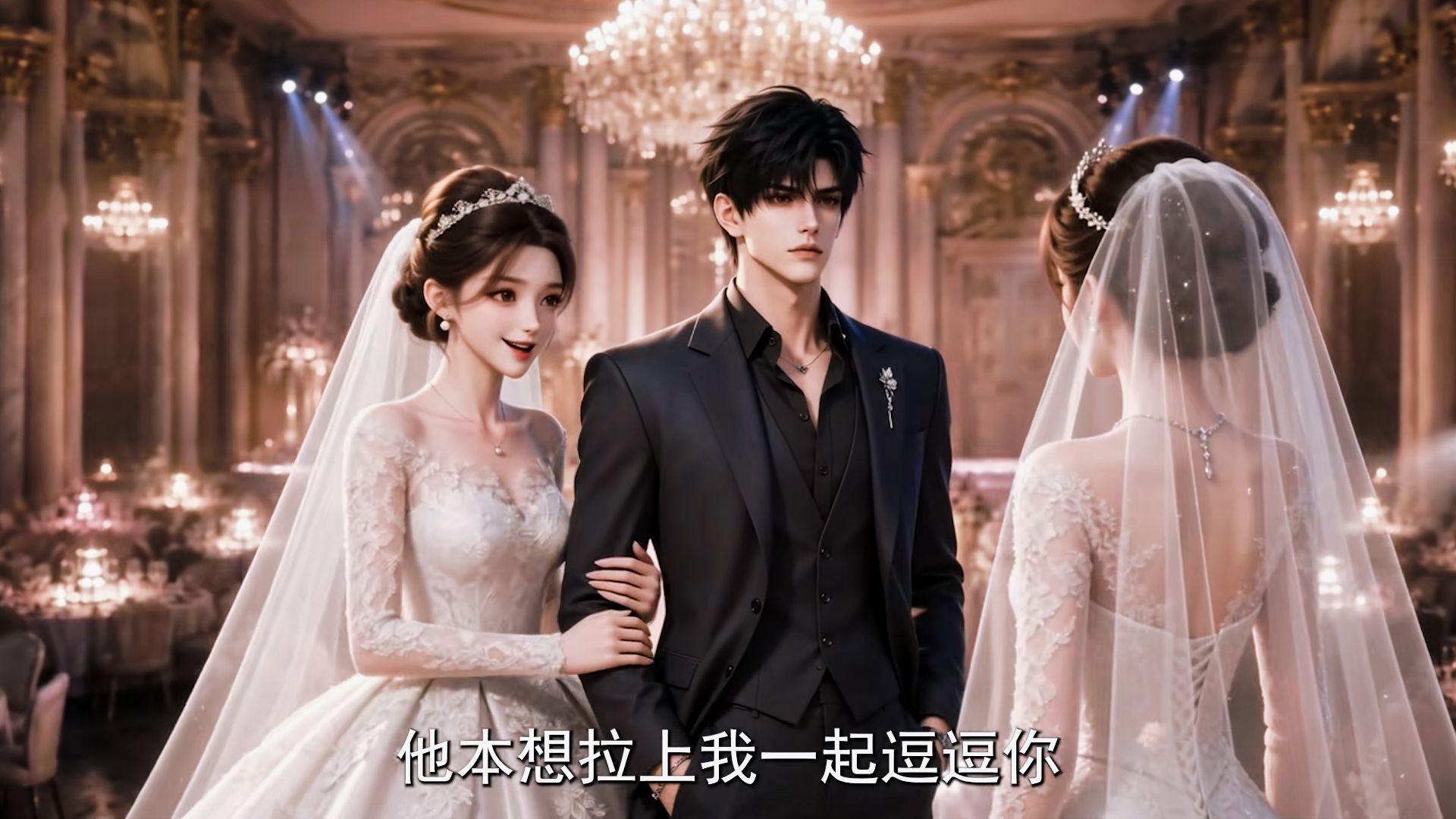 结婚当天，我和闺蜜一同穿上婚纱，她嫁给了我暗恋十年的男人，我嫁给了公子哥，结果未婚夫当众把蛋糕狠狠砸在我的脸上，所有人都等着看我笑话