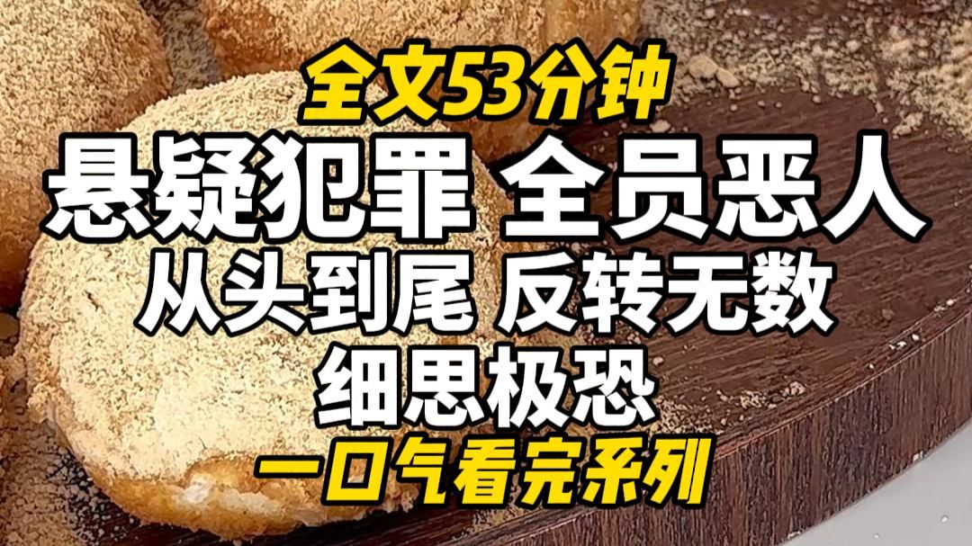 【完结文】悬疑犯罪，全员恶人，从头到尾反转无数，细思极恐！