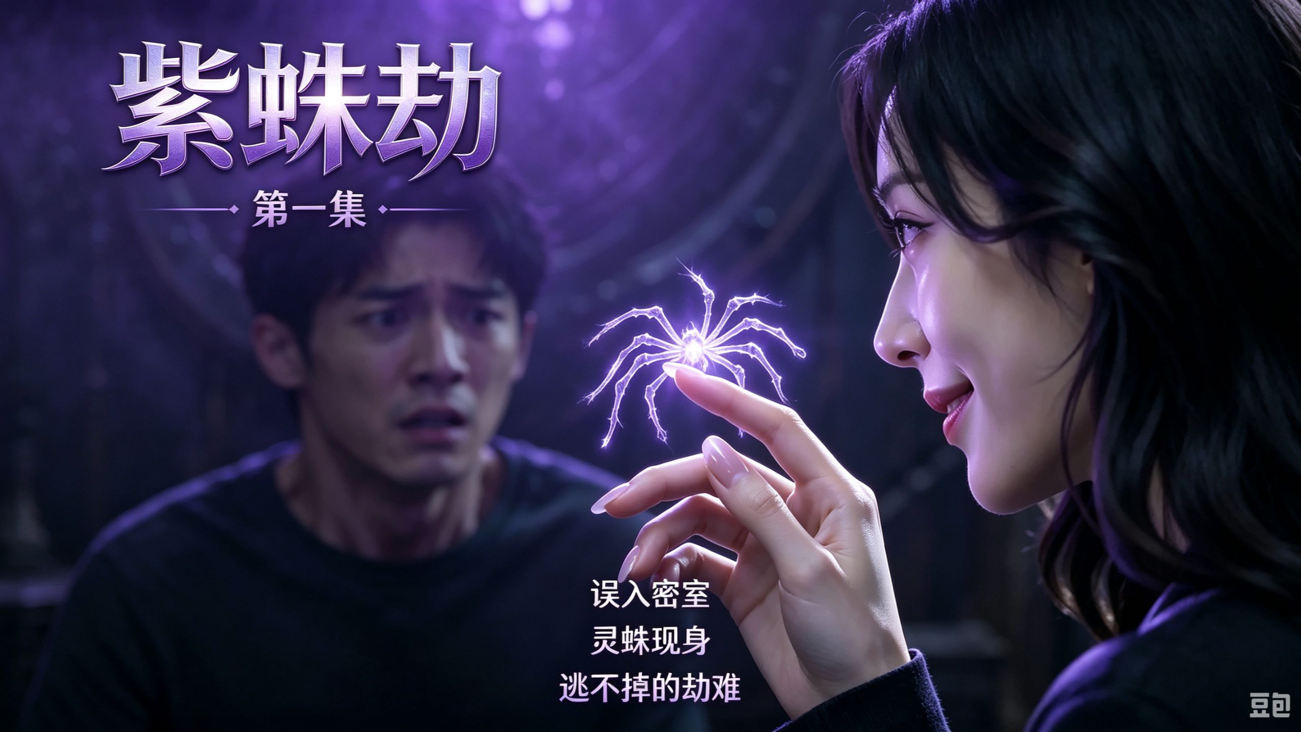 【蜘蛛精杂谈】｜紫蛛劫 01：被妖气蛊惑，身不由己跟随蜘蛛精御姐走进密室