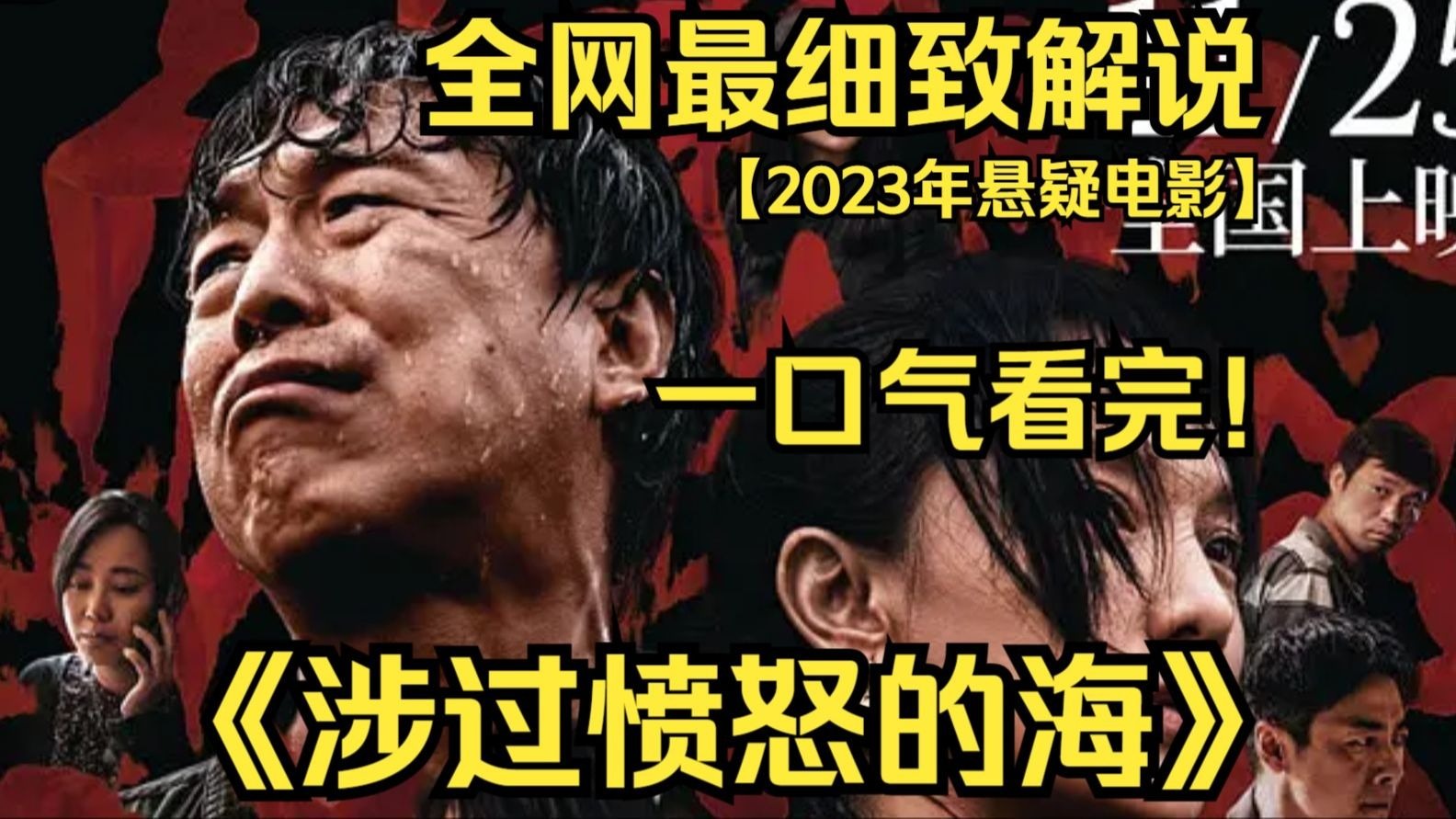 一口气看完4K画质神作《涉过愤怒的海》讲述渔民老金因女儿在日本遇害，踏上跨国追凶之路，却揭开原生家庭创伤与人性困境的故事！