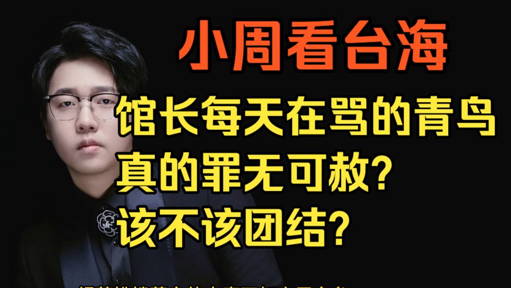 馆长每天在骂的青鸟，真的罪无可赦？ 该不该团结？如何做好两岸交流？