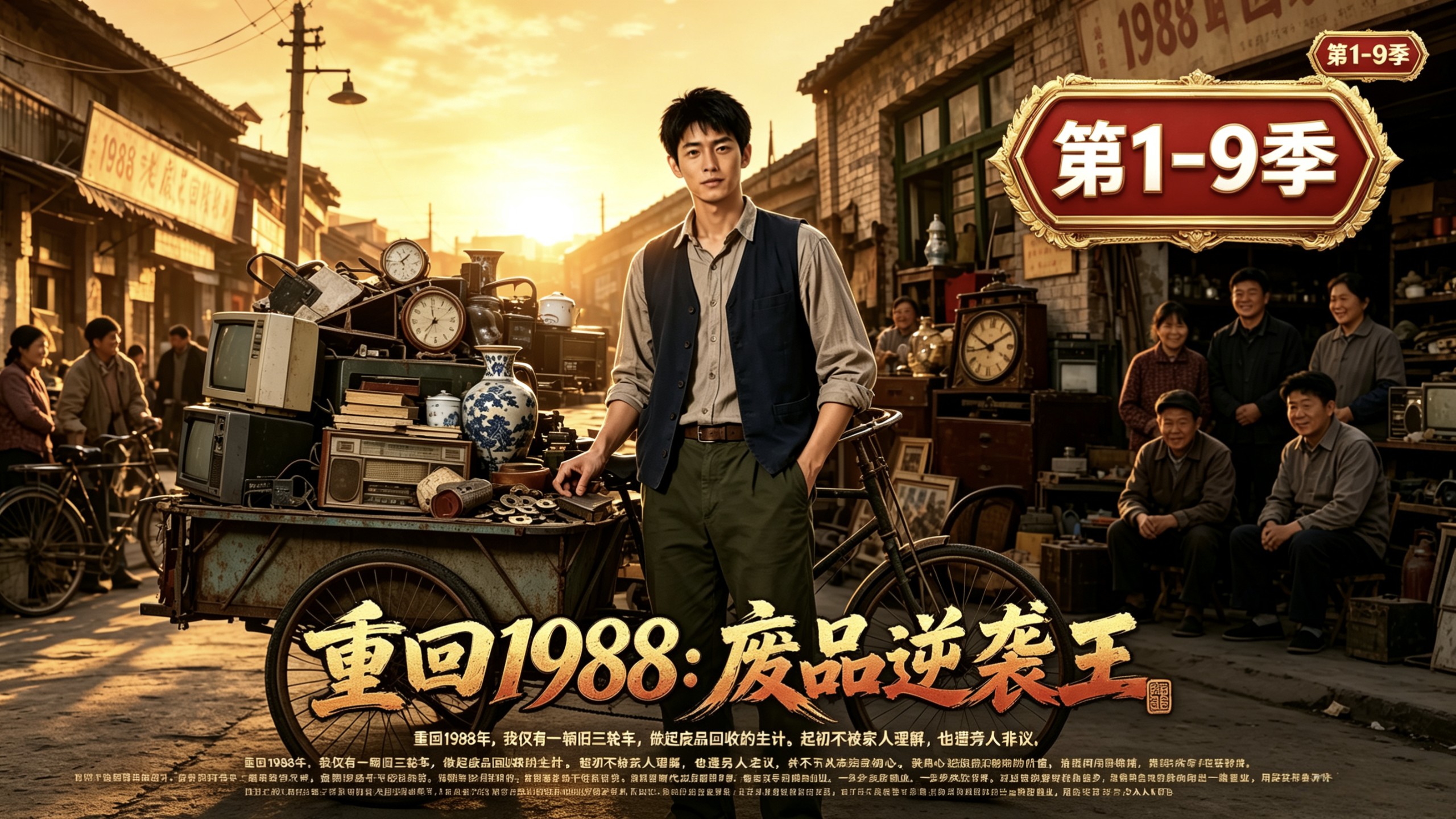一次看完，第1-9季【重回1988：废品逆袭王】