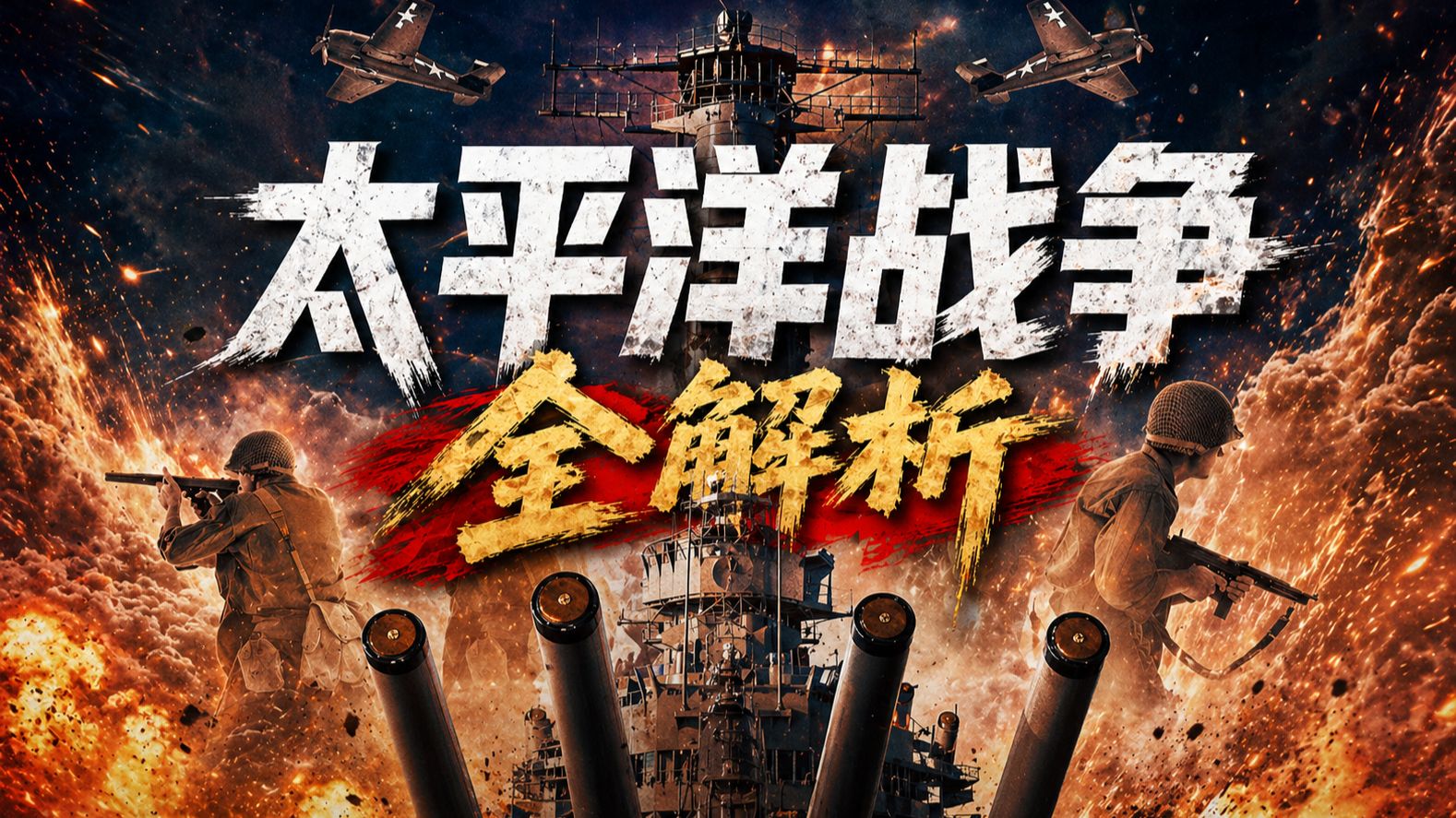 从偷袭珍珠港到脸接核弹，3个小时带你看懂太平洋战争