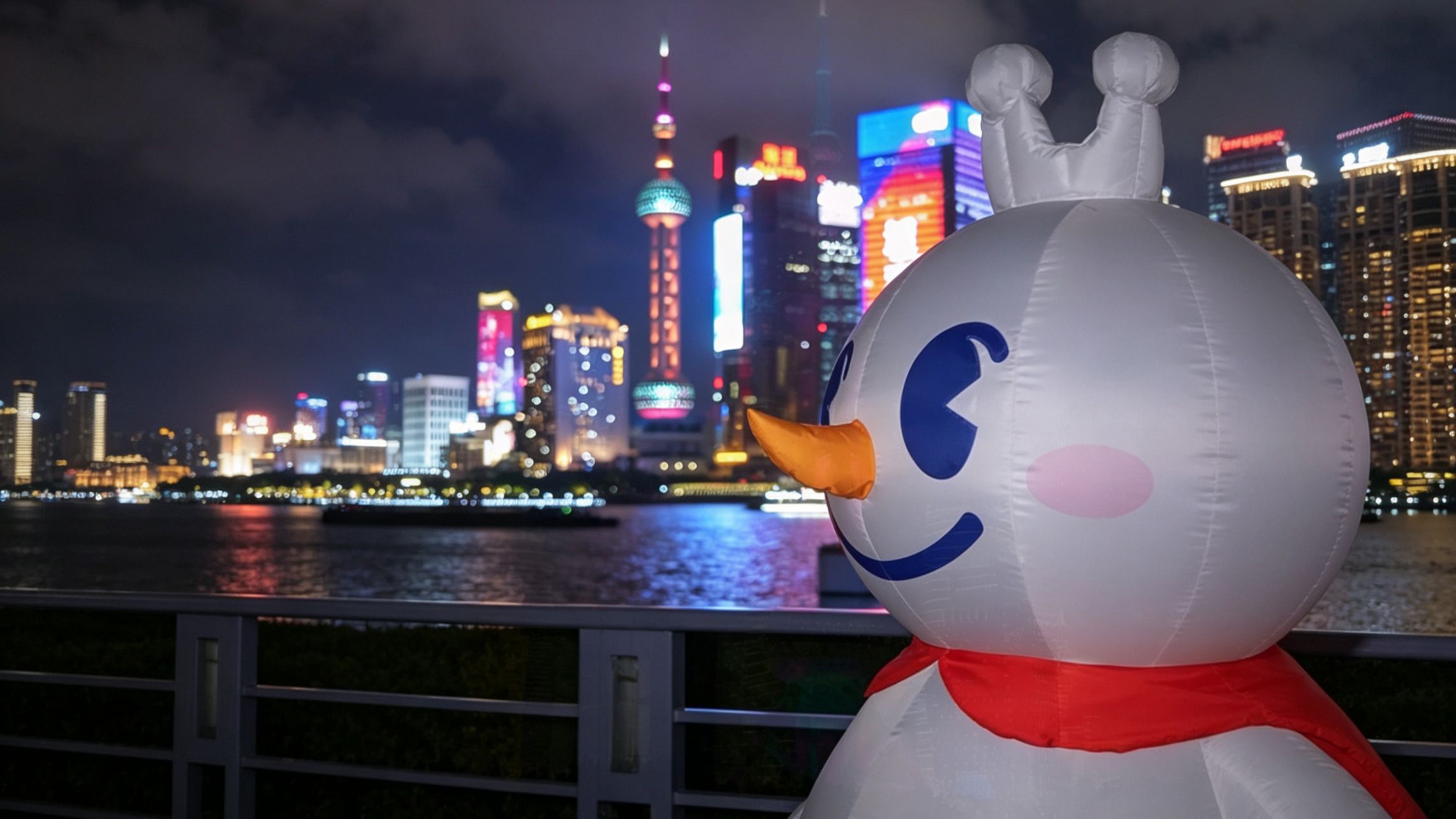 上海，侬好，今天你看《雪王来了！》了吗！