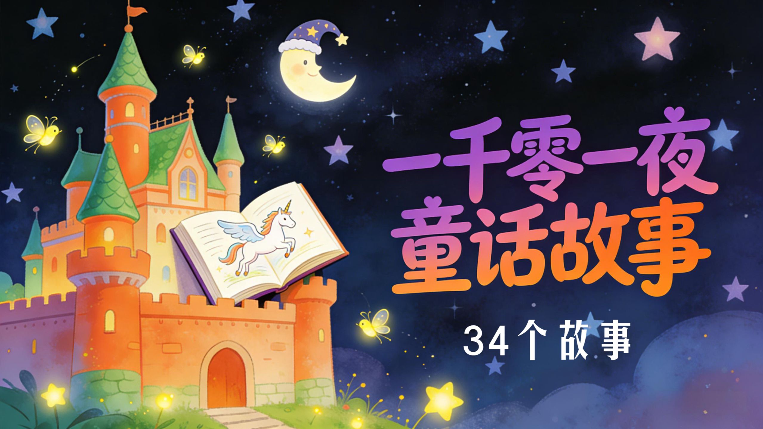 儿童睡前故事《1001夜》34个故事