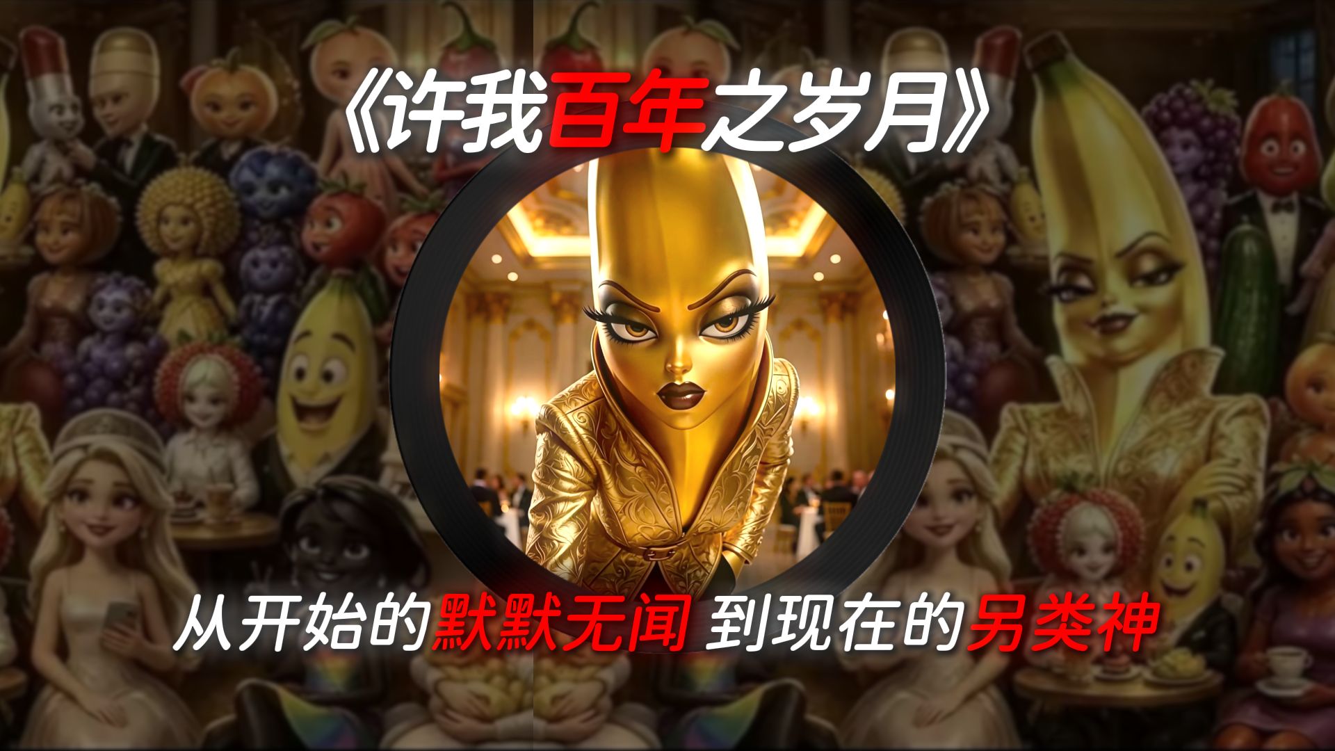 《许我百年之岁月》香蕉女王逆袭小曲，从开始的默默无闻！