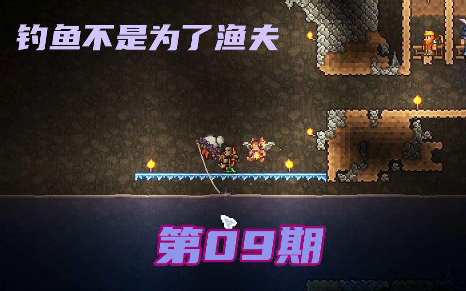 【泰拉瑞亚】1.4.0.5新老通用攻略解说第九期-洞穴垂钓