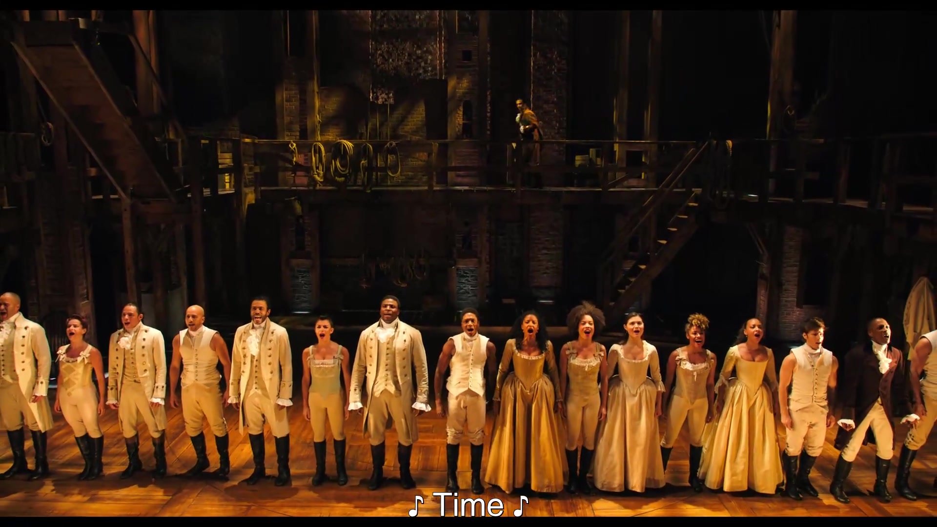 百老汇歌舞剧Alexander Hamilton（亚历山大-汉密尔顿）上半场     首演卡司