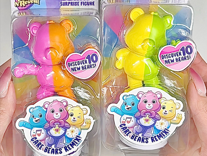 可以撕皮的carebear彩虹熊盲盒！