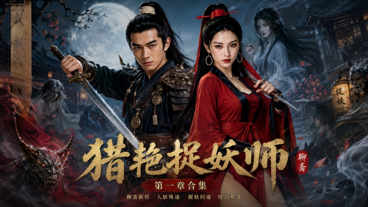 猎艳捉妖师：第一章（1～8合集）专寻美妇的捉妖师，喜爱人妻的怪郎君