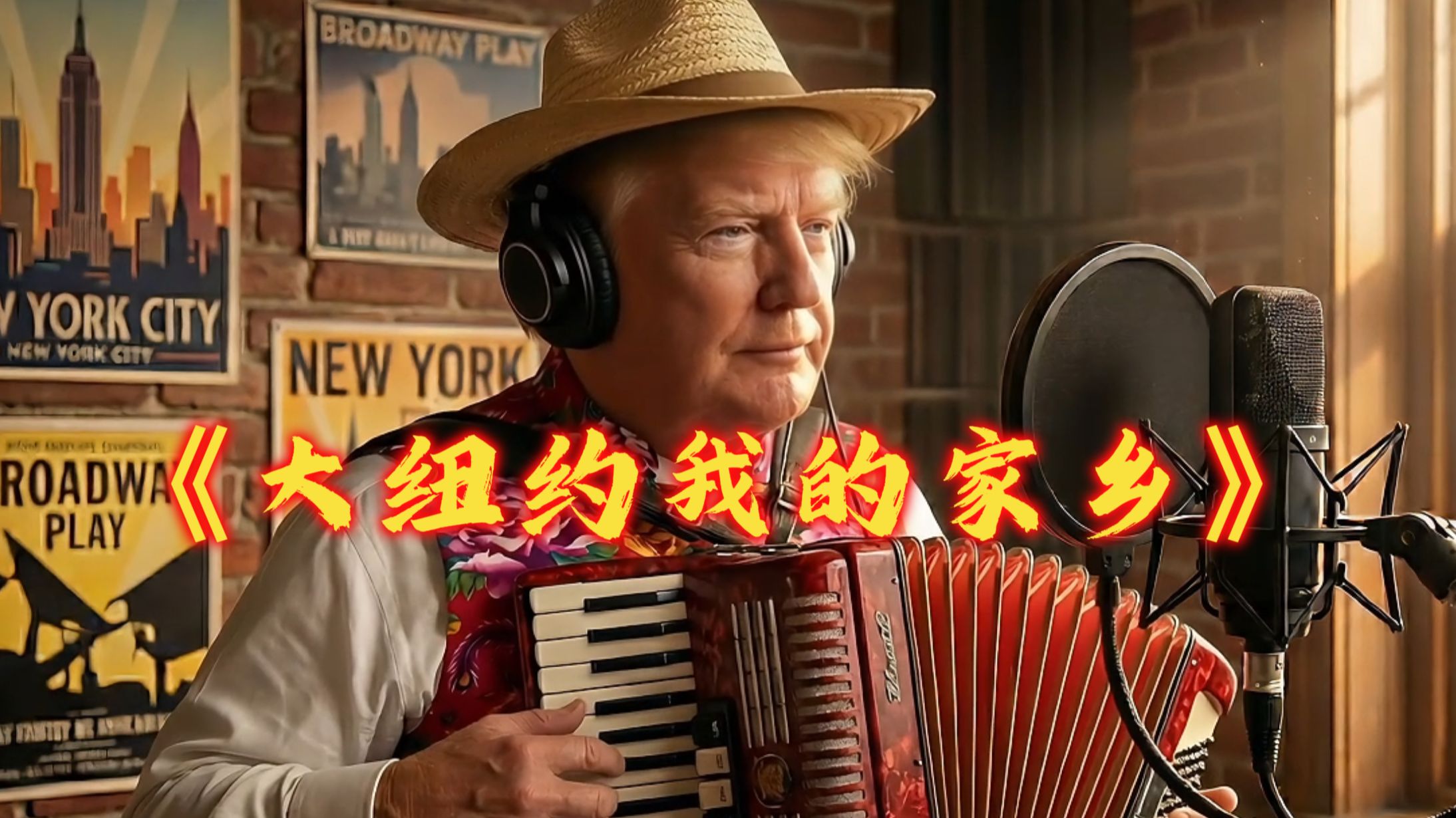 《大纽约我的家乡》特朗普英文版
