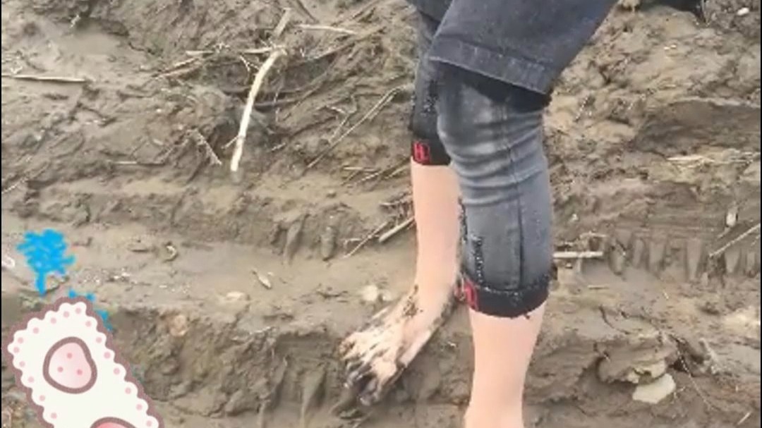 小茜 泥潭走走