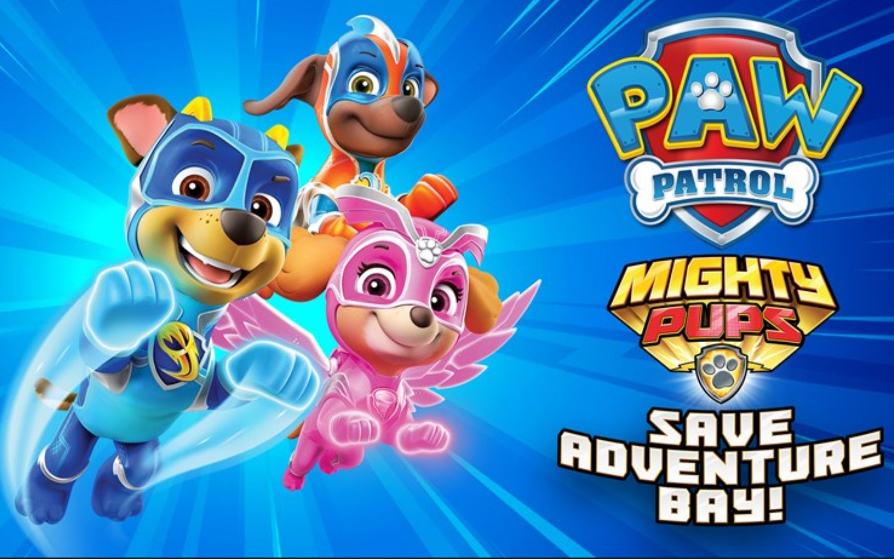 《汪汪队立大功》剧场版电影 拯救冒险湾 Paw PatrolMighty Pups Save Adventure Bay 全流程