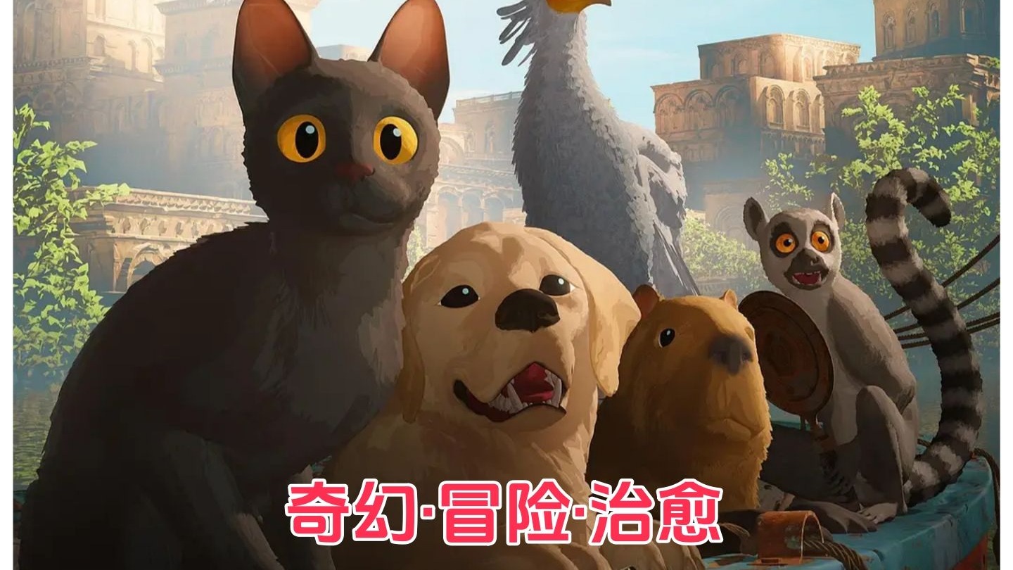 2025奥斯卡最佳长篇动画，<猫猫的奇幻漂流> 影视解说