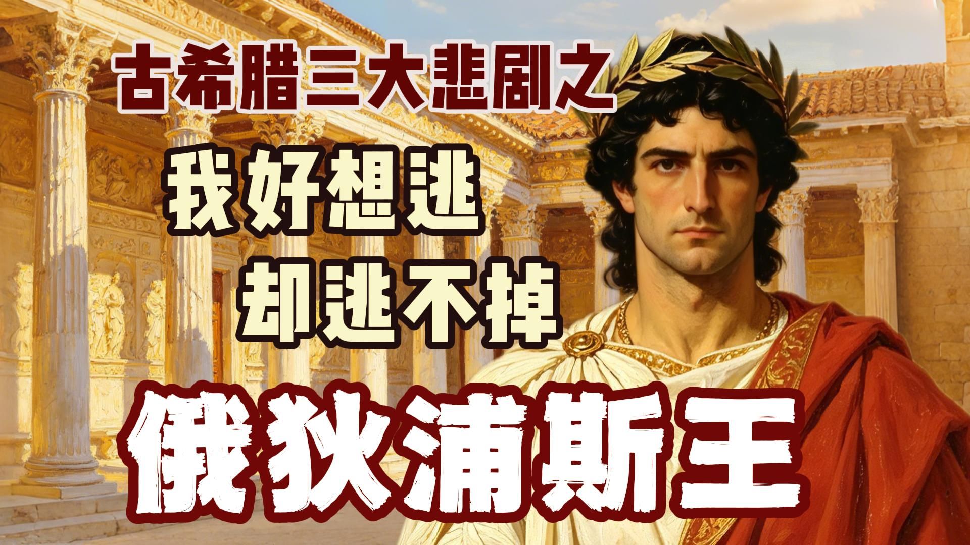 【名著101】俄狄浦斯王：我的命运要到哪里，就让它到哪里吧