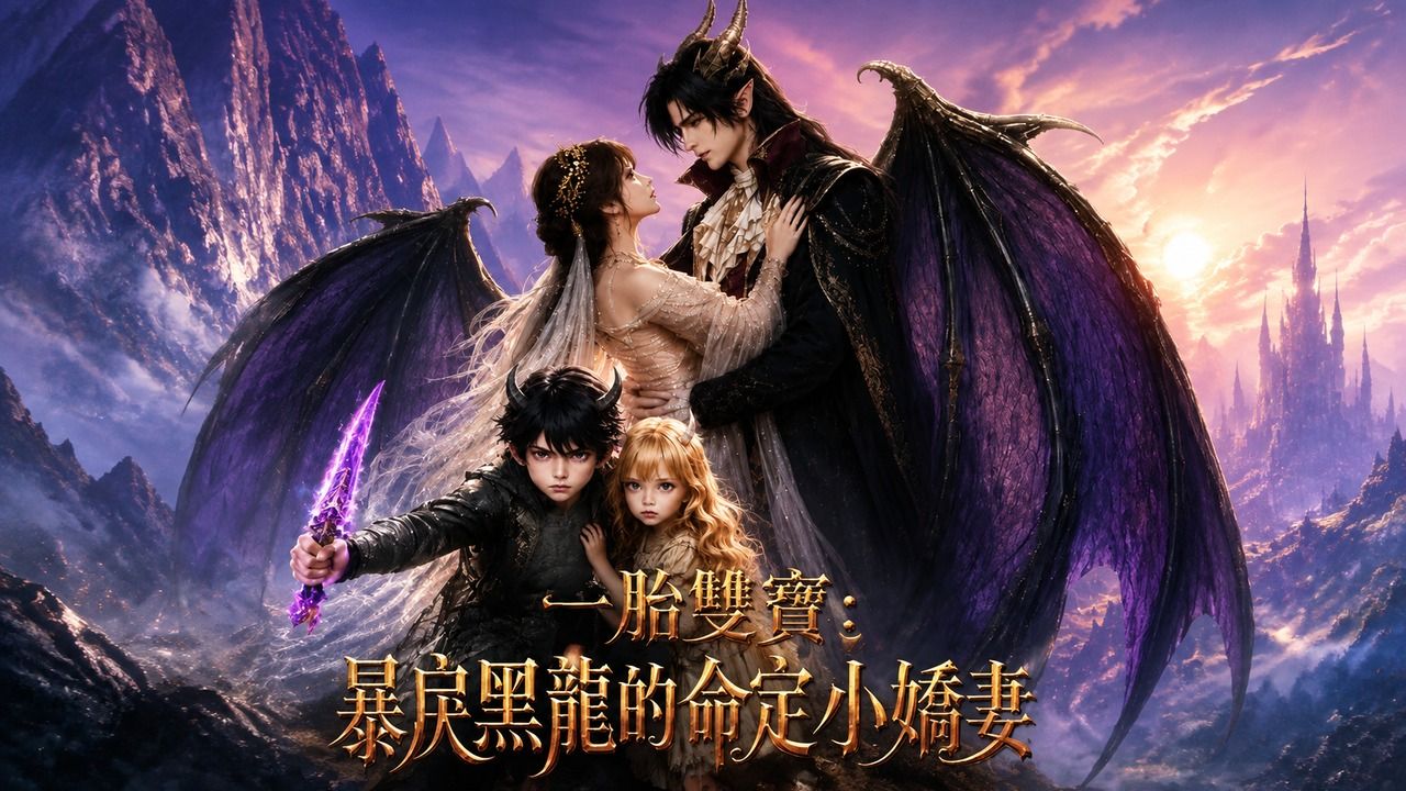 【海外热门短剧】一胎双宝：暴戾黑龙的命定小娇妻