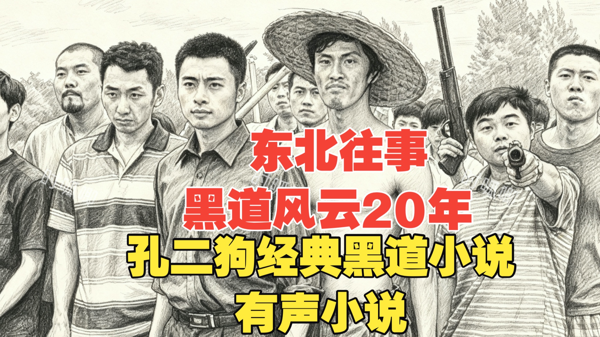 东北往事.黑道风云20年（五部全集）孔二狗黑道小说！有声小说！