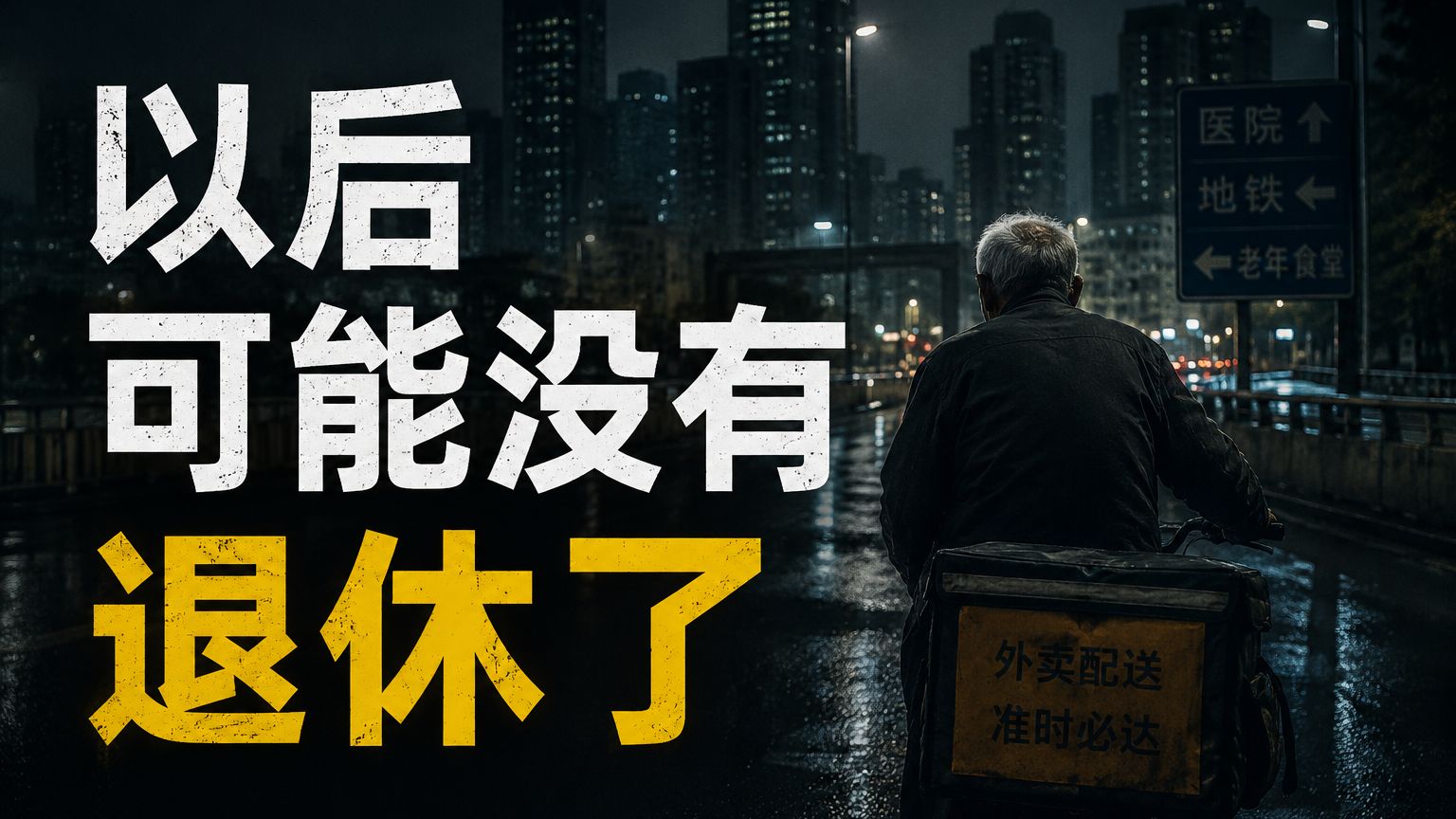 《00后养老危机：当年轻人不再生孩子，未来谁来养你？》