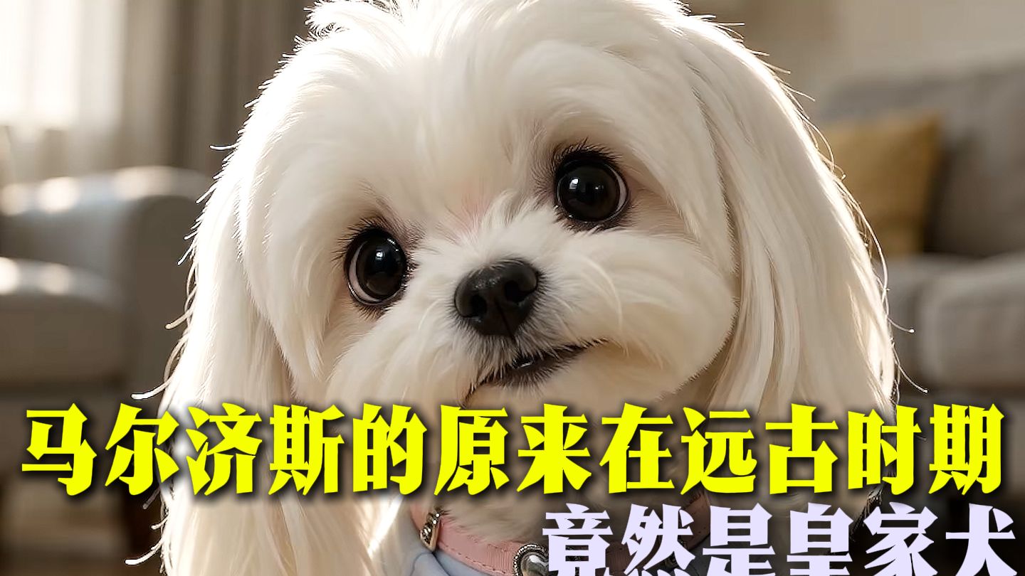 马尔济斯的祖先原来是皇家犬啊