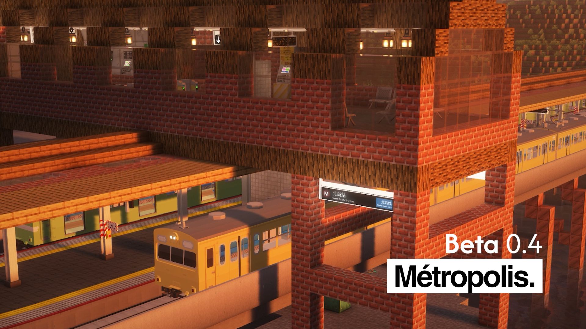 Metropolis Beta更新：MTR4、IC卡、补票机和更多方块，以及即将到来的新模组