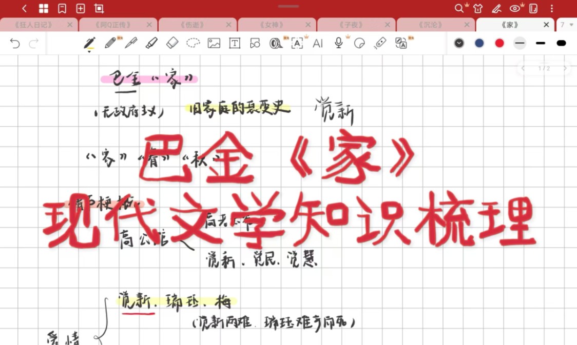 《家》|我们是青年不是畸人不是愚人|现代文学巴金作品分析
