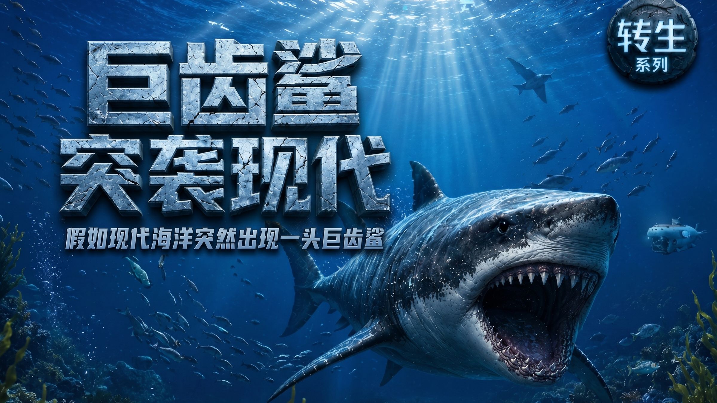 假如一头巨齿鲨出现在现代海洋，它能重新统治这里吗？