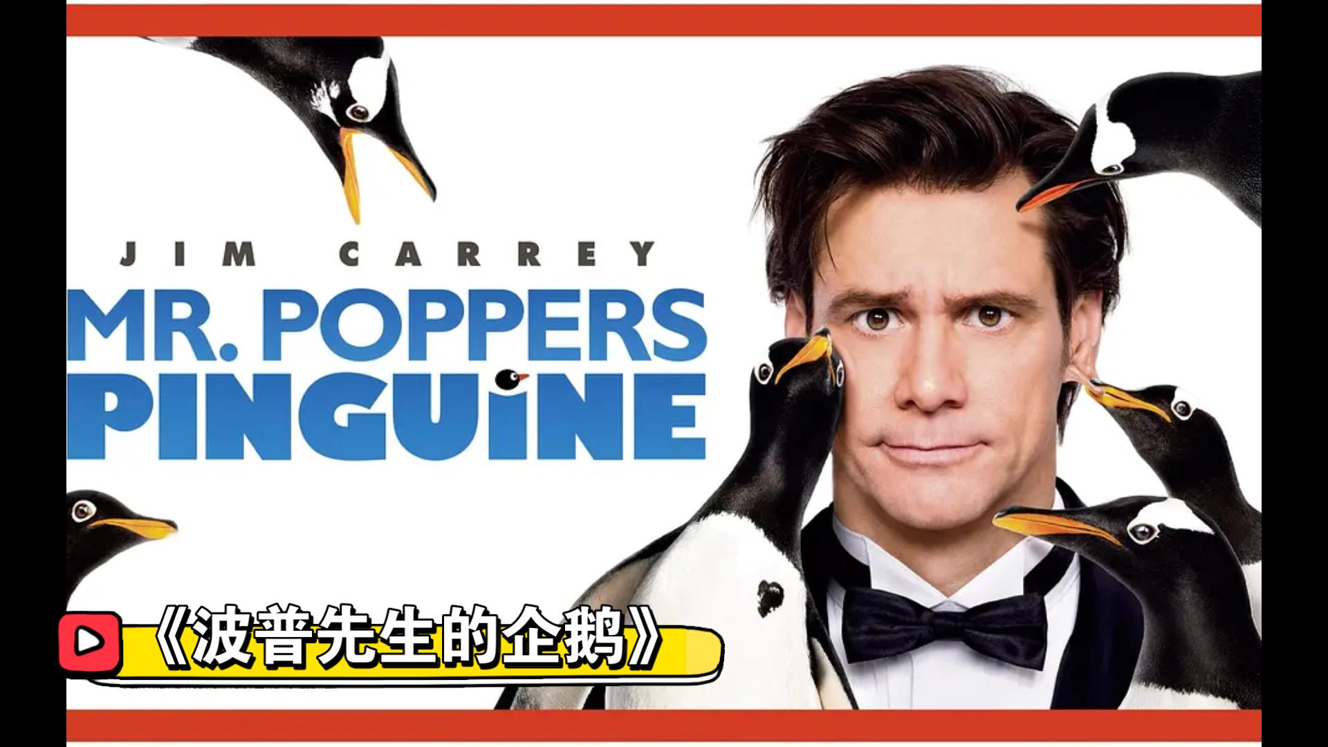 《波普先生的企鹅》2011.Mr. Popper's Penguins.十分家庭 十分温馨 十分治愈.可以和孩子一起看合家欢电影.金凯瑞老师无敌.精彩片段