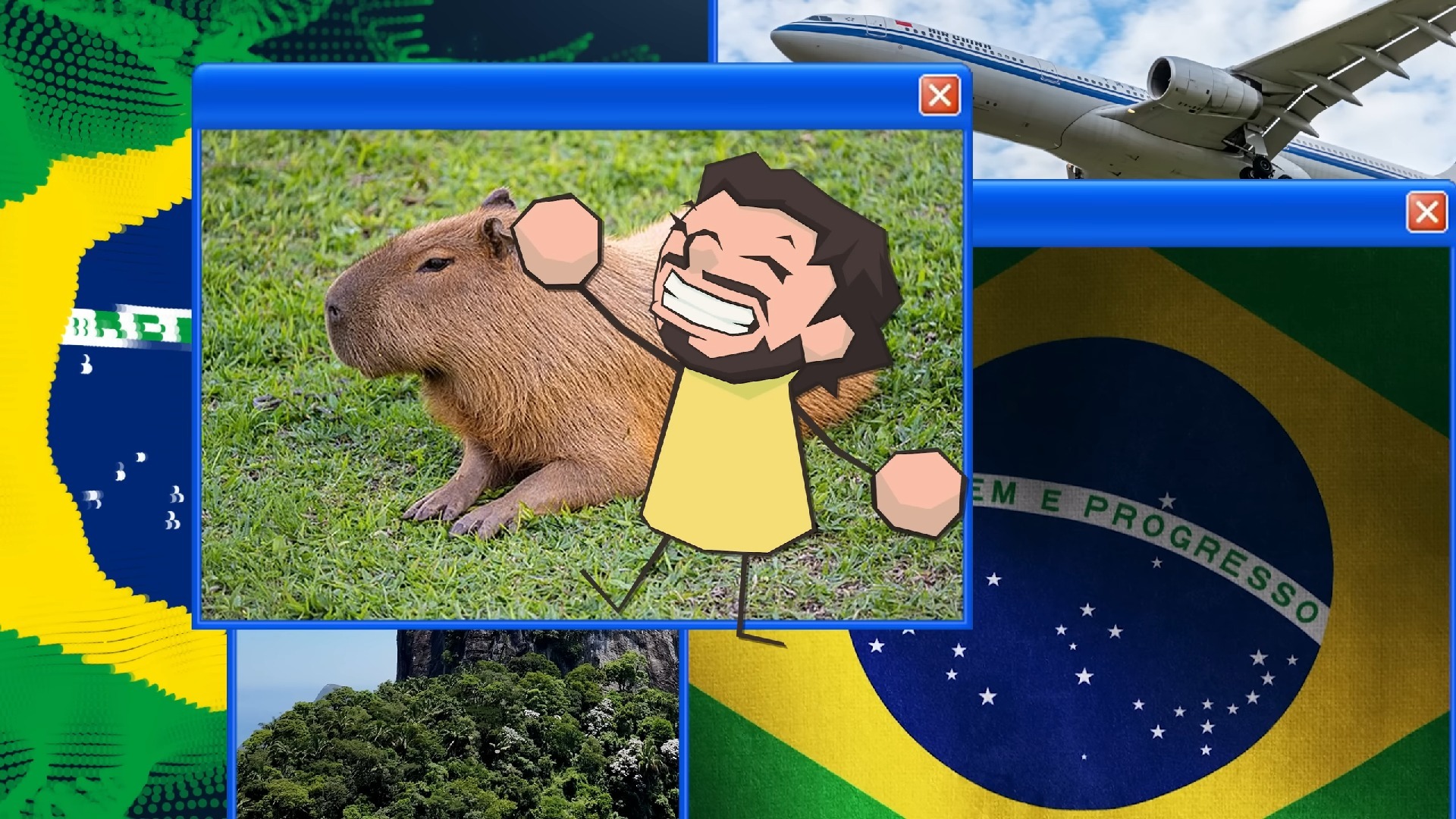 bbno$ - come to brazil (visualizer) -20251017