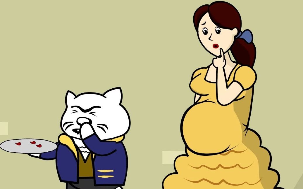 大猫找了个苗条女友，为了把她绑在身边，竟把她喂养成大胖子！