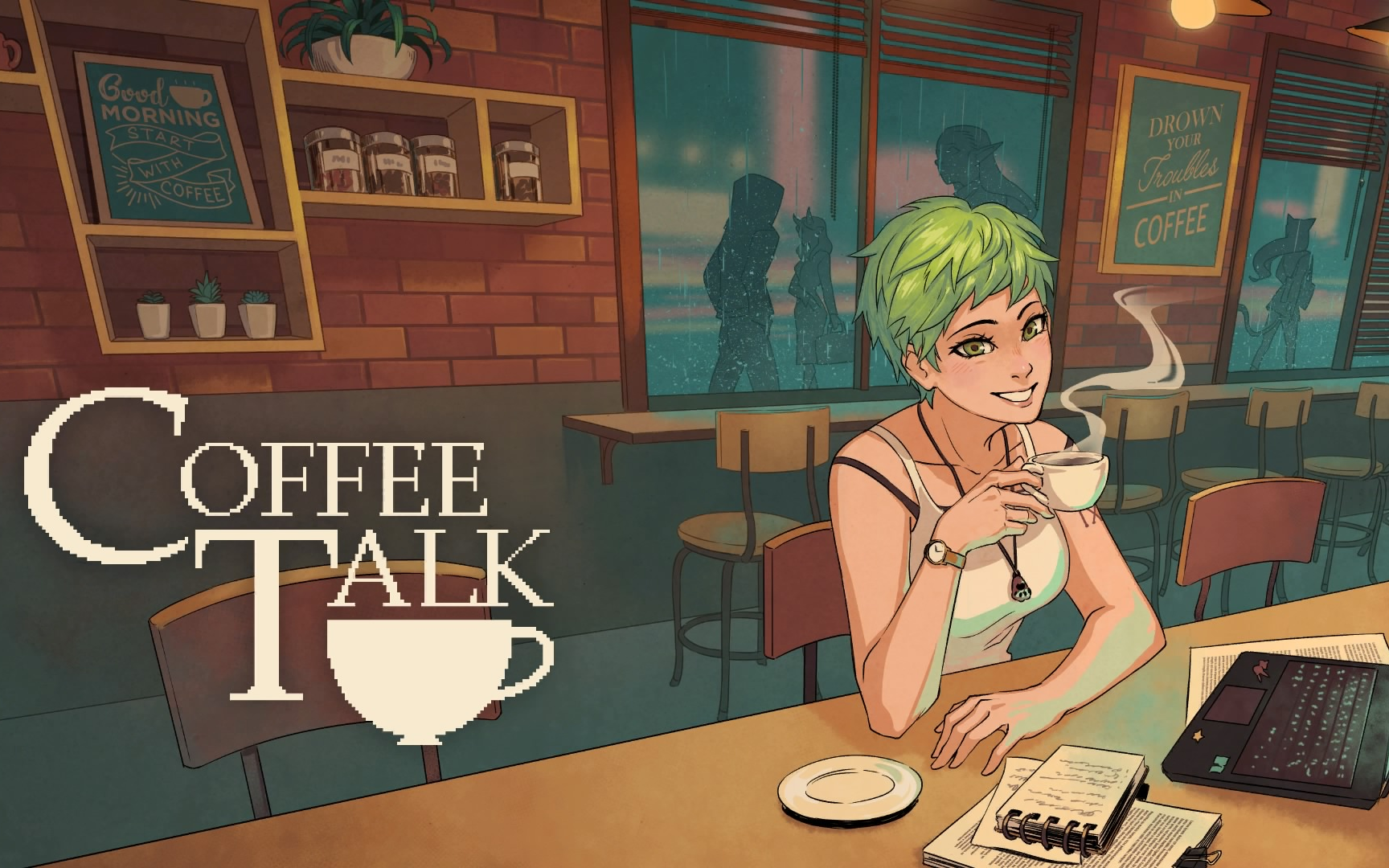 【Coffee Talk】“深夜咖啡物语”中文全剧情完美流程含隐藏剧情 已全部更新完毕