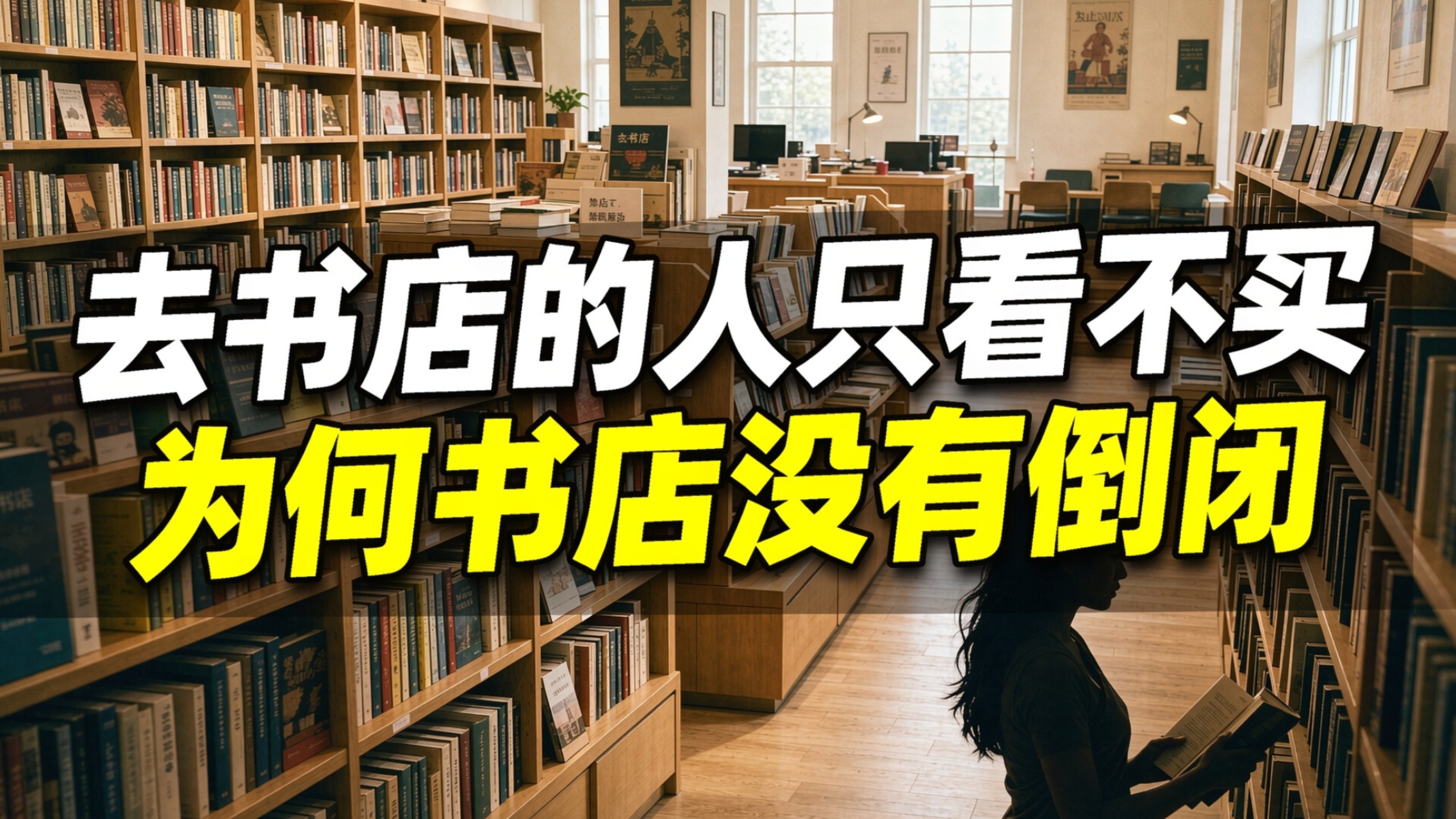 去书店的人大多只看不买，为何书店没倒闭？它究竟靠什么盈利？