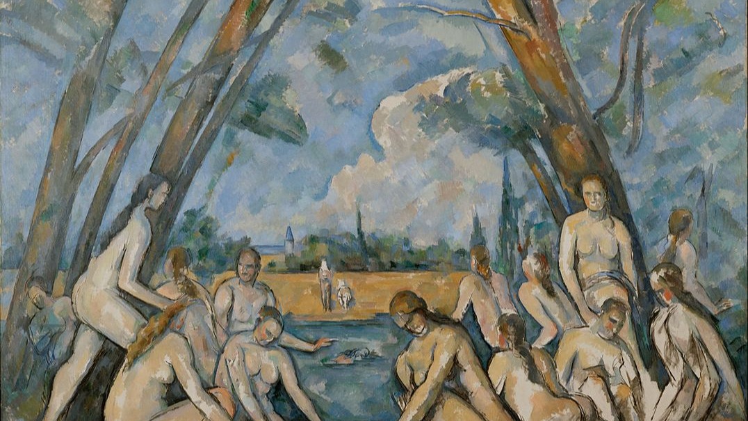 自制双语字幕|塞尚的《大浴女》:绘画原始经验|Cezanne's Large Bathers： Painting Raw Experience