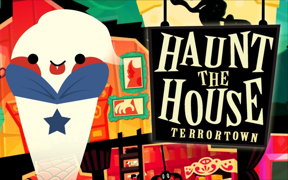 扮鬼吓人很好玩 童年休闲欢乐点击游戏《Haunt the House: Terrortown 保卫鬼屋：恐怖城镇》全流程通关攻略视频
