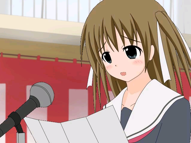 omo动画系列14：开学典礼女孩憋尿坐立不安，轮到她演讲时终于倾泻而下