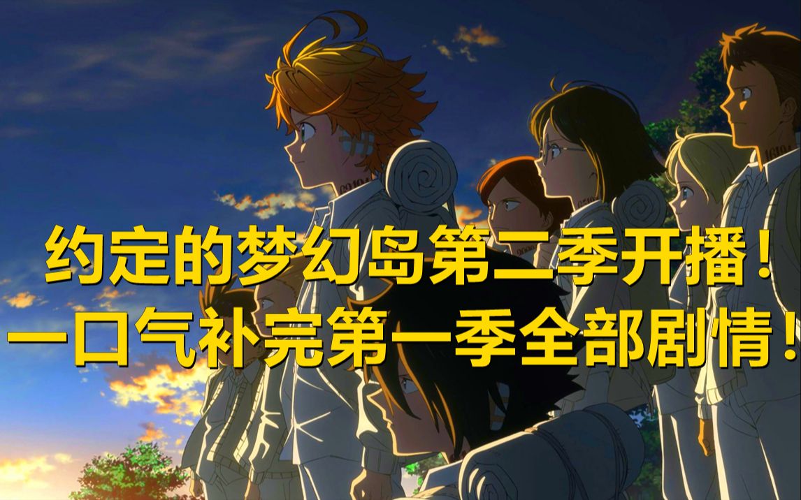 一口气看完《约定的梦幻岛》第一季！好接着看《约定的梦幻岛》第二季！