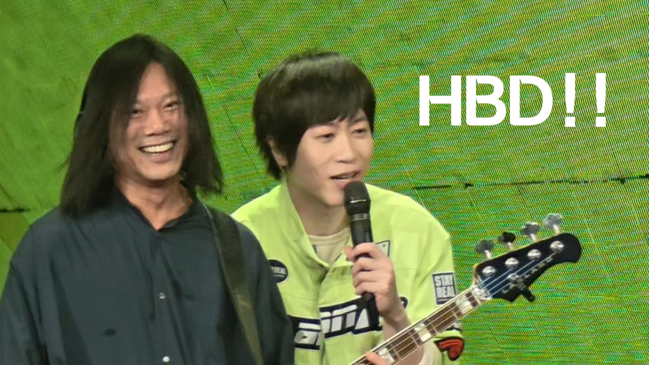 【五月天广州】12.6生日场安可「一颗苹果&amp;Happy.BIRTH.day」（贝斯手solo了生日快乐歌!!!