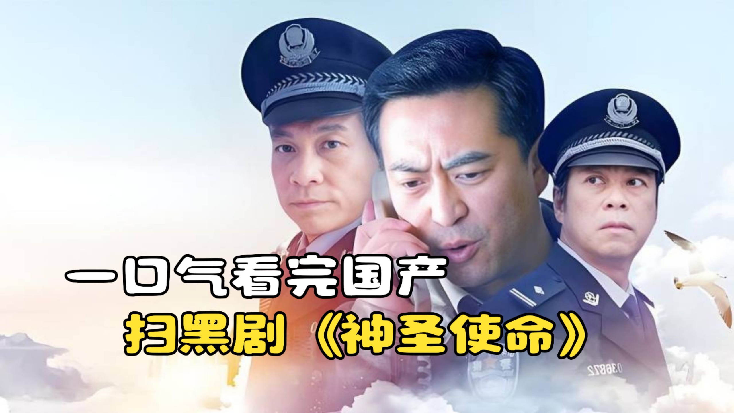 一口气看完国产扫黑剧《神圣使命》，政法书记铲除黑势力捍卫正义！