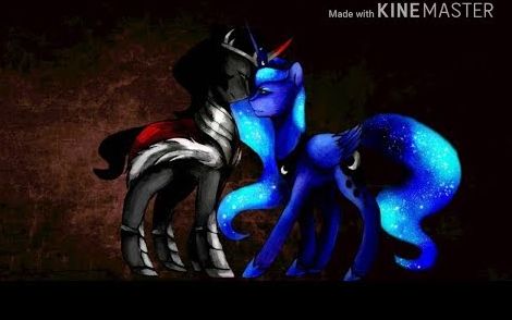 Princess Luna and  King Sombra - Злая зая
