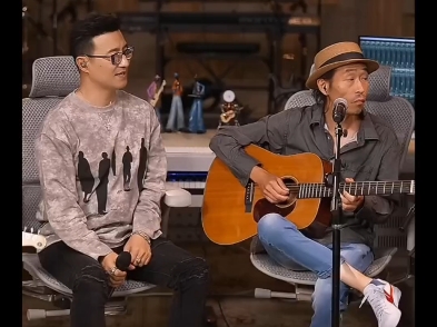 汪峰与蓝调野僧即兴演唱蓝调blues