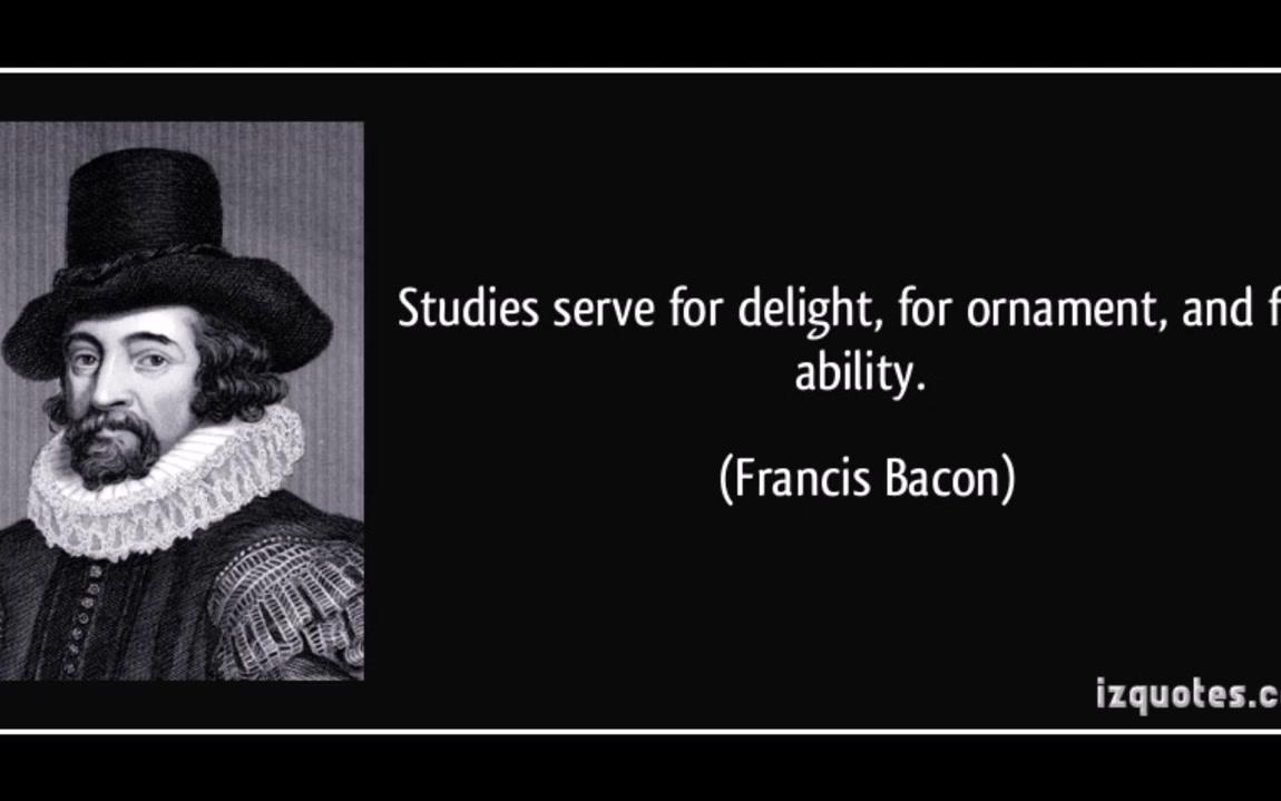 Of Studies by Francis Bacon  ( reading by Nicholas Krippendorf )