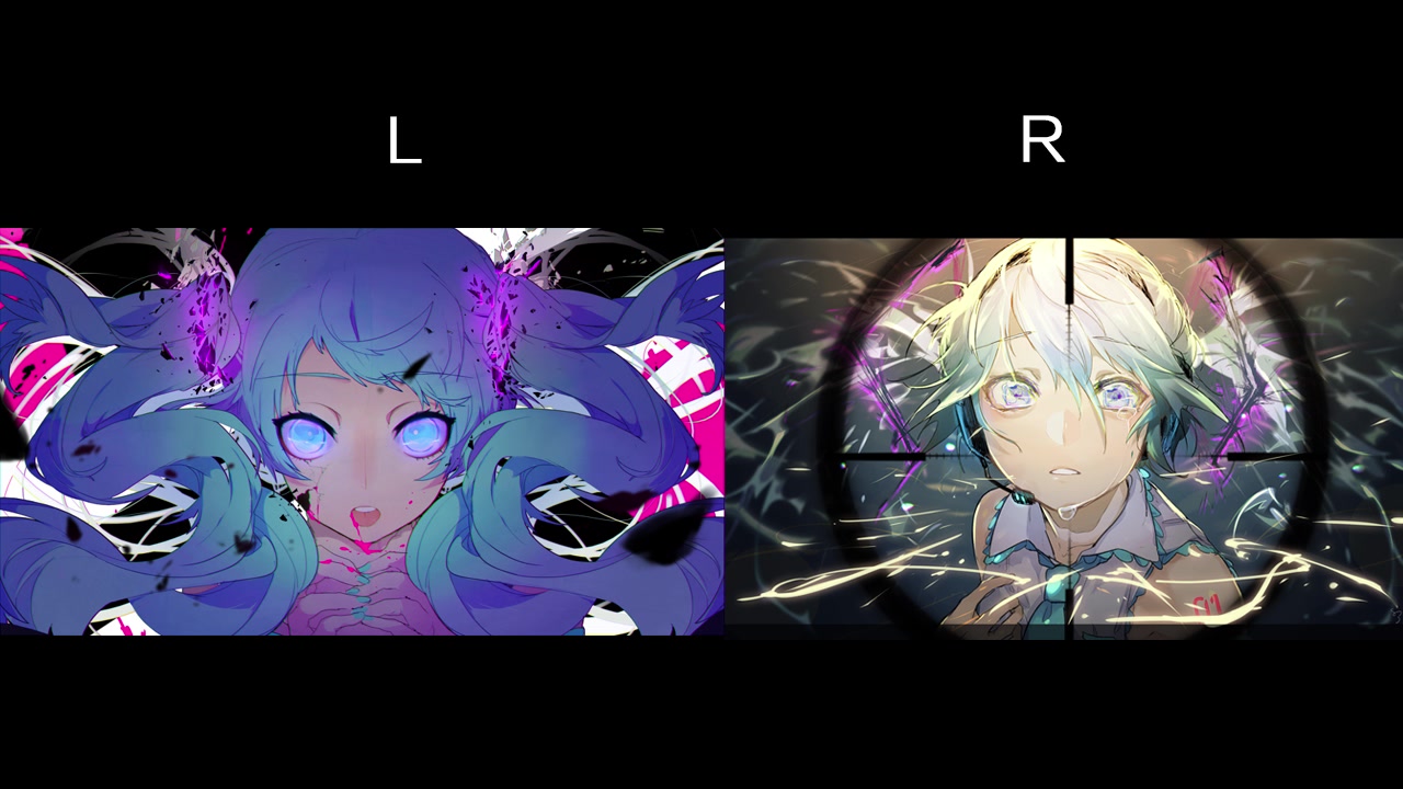【自制】火花&amp;幽灵法则双声道对比【DECO*27 】