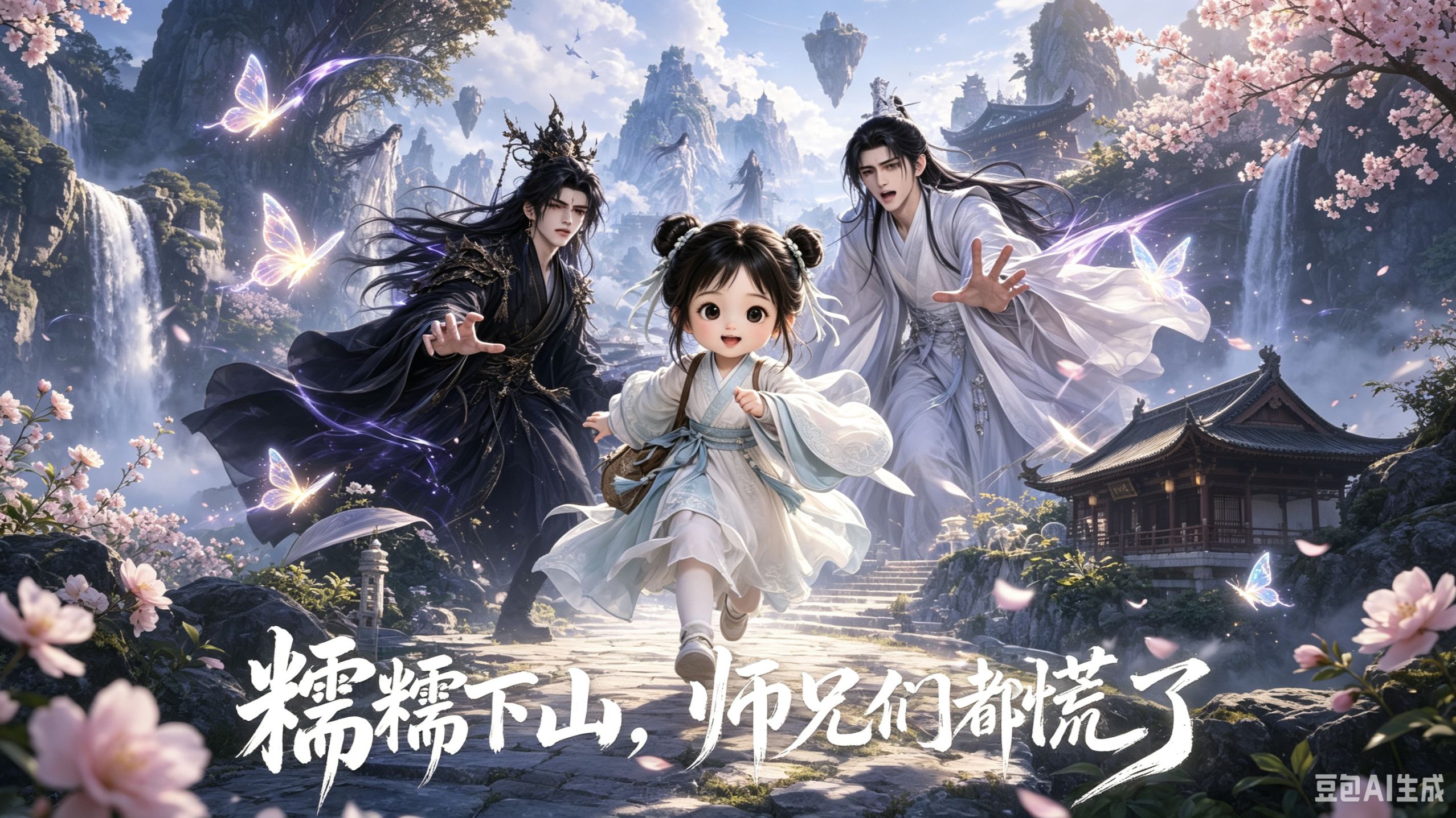 （1-2季）糯糯下山，师兄们都慌了！六岁那年，云糯糯被师父派下山历练，顺便寻找失散多年的五位师兄。她本以为师兄们只是普通修士，生活过得不太好。可随着她一路寻找，