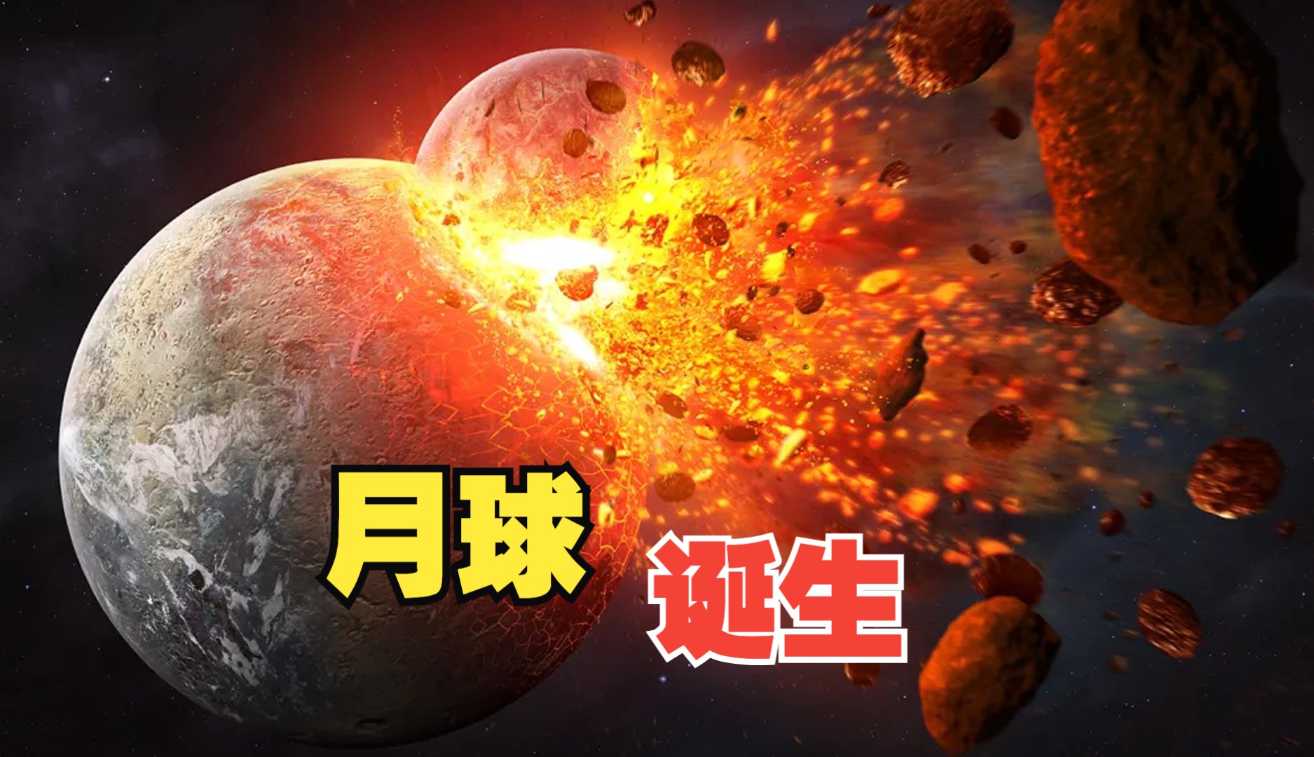 月球是怎么形成的？【斑马百科动画】