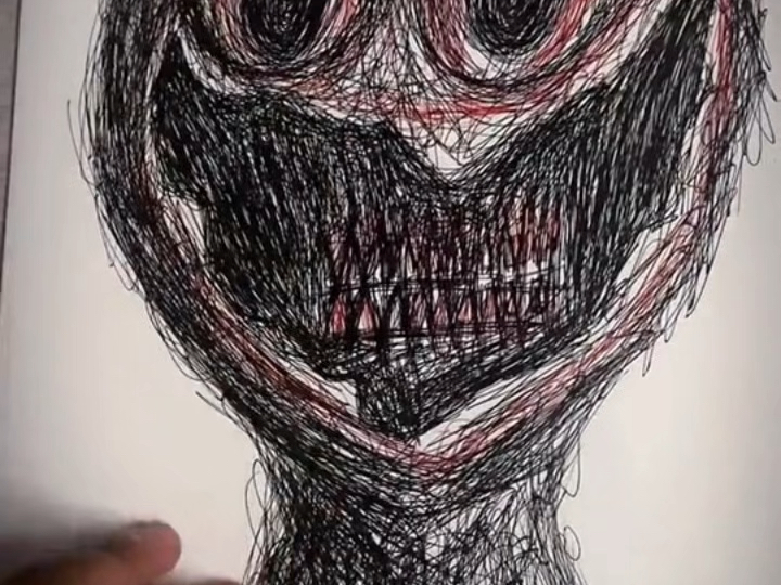抑郁症画